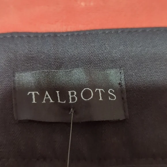 Talbots Black Dress Pants Size 14 Chatham Ankle Pants - Picture 5 of 8
